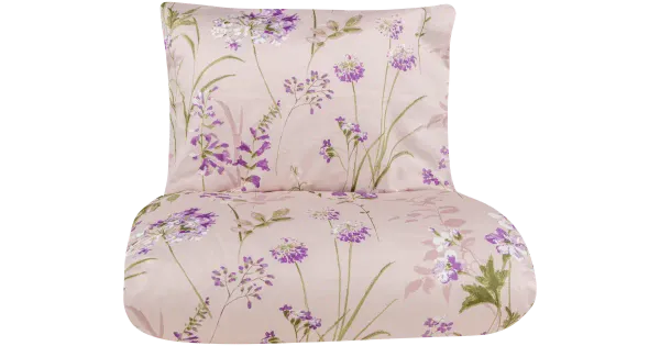 Voodipesukomplekt Amanda 150x210+55x65 roosa