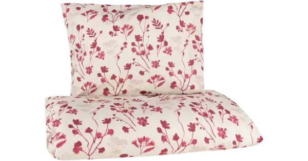 Voodipesukomplekt cecilia 150x210+55x65 punane