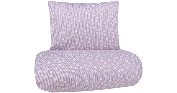 Voodipesukomplekt Daisy 150x210+55x65 lilla