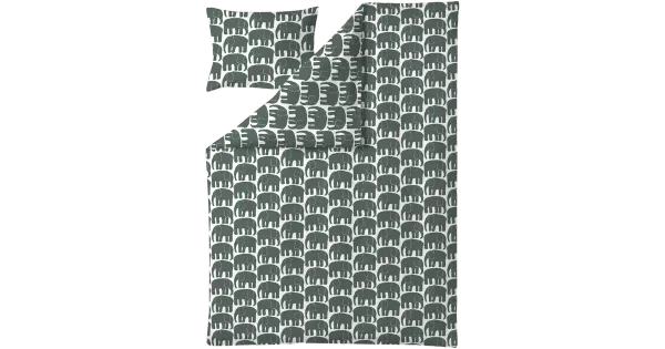 Voodipesukomplekt Elevandid 150X210+50X60