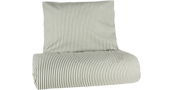 Voodipesukomplekt lykke 150x210+55x65 roheline