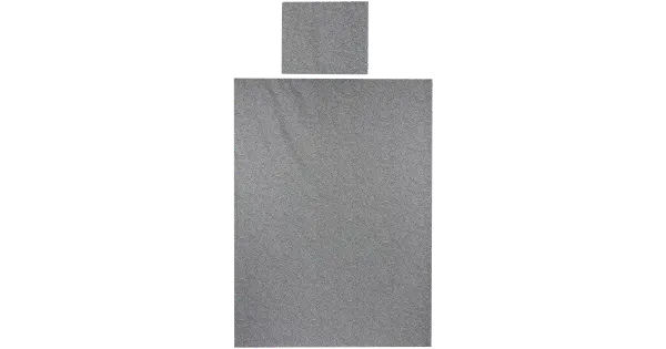 Voodipesukomplekt melange 150x210+55x65 pruun