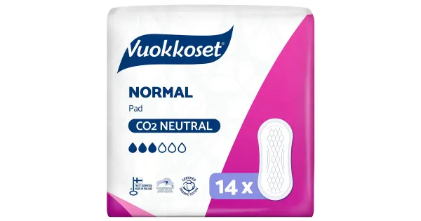 Vuokkoset Normal hügieeniside 14tk