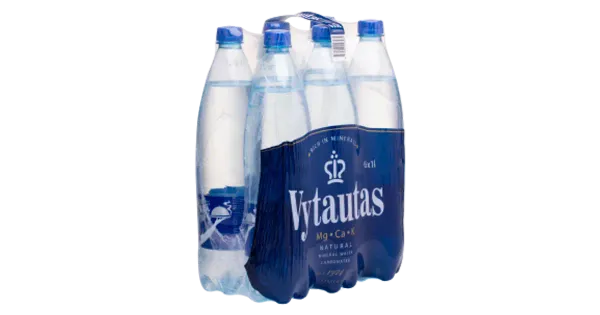 VYTAUTAS MINERAALVESI 1L 6 PAKK