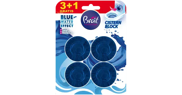 WC-loputuskasti tablett Brait Blue 4x50g