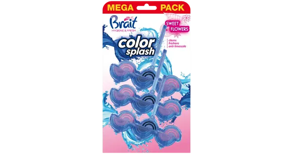 Wc-seep Brait Color Splash sweet flowers 3x45g
