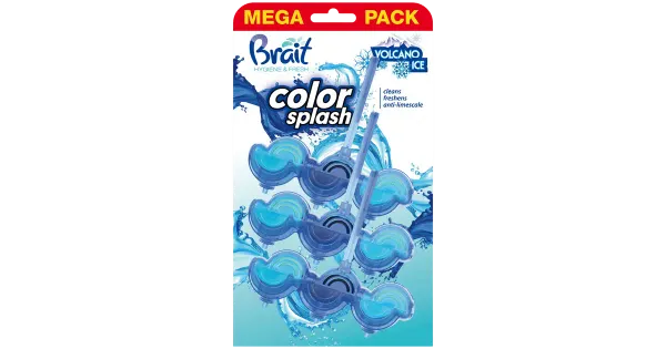 Wc-seep Brait Color Splash Volcano Ice 3x45g
