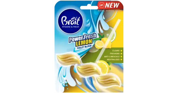Wc-seep Brait Power Fresh Lemon 39g