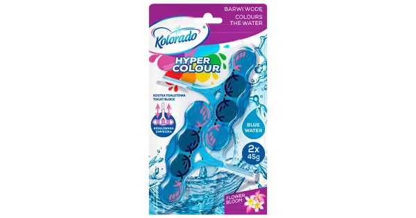 Wc-seep Kolorado Hyper Colour Flower Bloom 2x45g