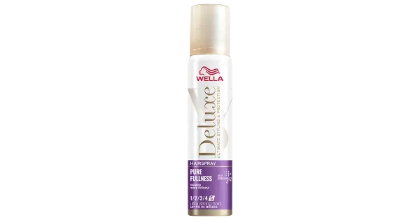Wella juukselakk deluxe pure fullness ultra strong 75ml