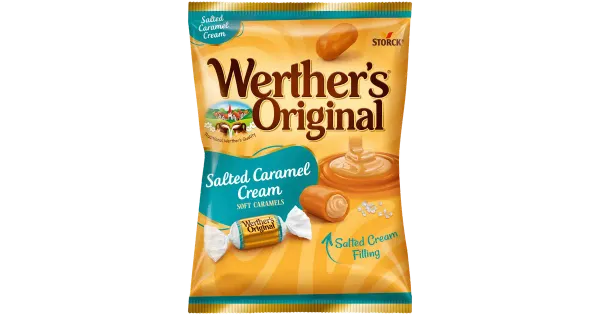 Werther´s Original kommid soolakaramelliga 125g
