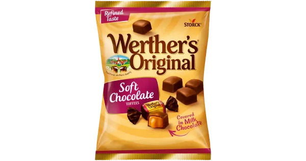 WERTHER´S ORIGINAL pehme iiris šokolaadis 120g