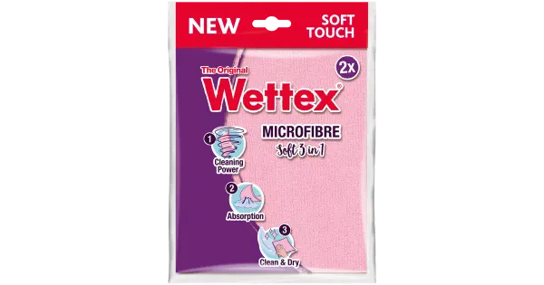 Wettex mikrokiudlappSoft 3in1 2tk