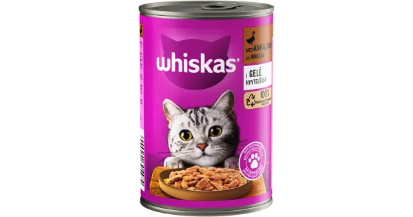 Whiskas kassitoit pardilihaga tarretises 400g