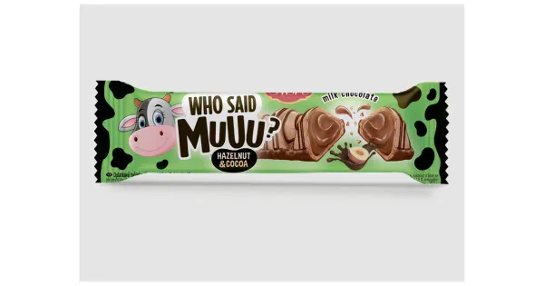 Who said muuu? pähklikreemitäidisega vahvlibatoon22g