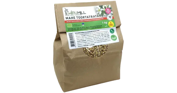 Wiru Mill mahe toortatratang 1 kg, gluteenivaba