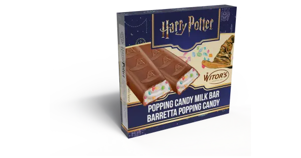 Witor's Harry Potter piimašokolaad piimatäidise ja praksuvate kommidega 50g