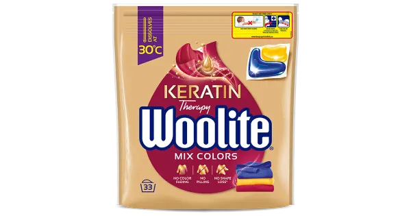 WOOLITE geelkapslid COLOR 33TK