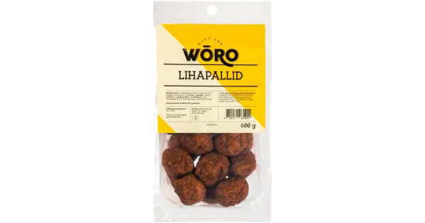 Wõro Lihapallid 600 G