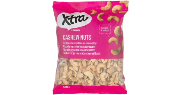 X-tra India pähkel soolatud 400 g