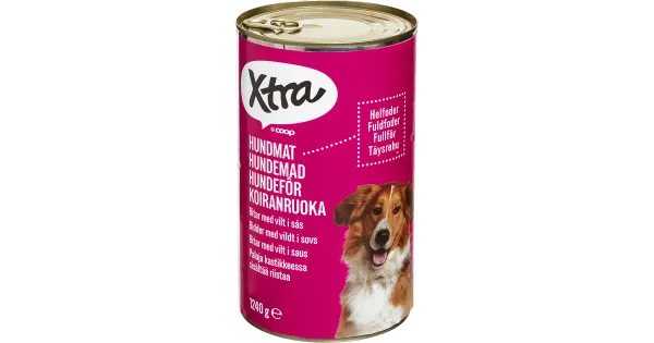 X-tra koerakonserv ulukilihaga 1240 g