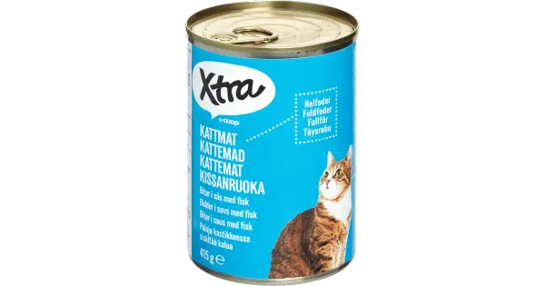 X-tra konserv kassidele kalaga 415 g