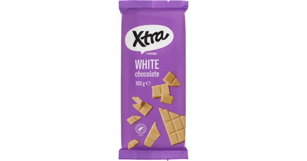 X-tra krõbe valge šokolaad 100 g