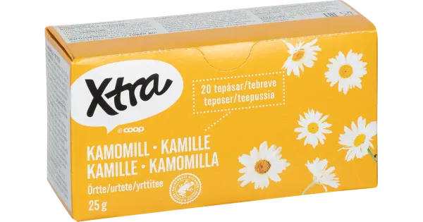 X-tra kummelitee 20 x 1,25 g