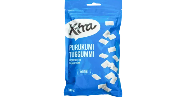 X-tra piparmündinärimiskumm 180 g