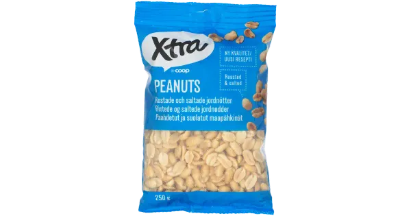 X-tra soolapähklid 250 g