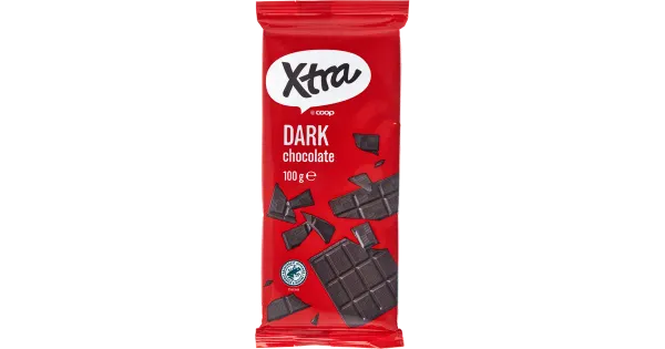 X-tra tume šokolaad 100 g