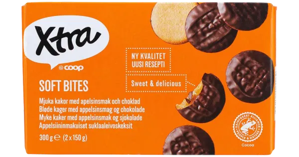 Xtra apelsini küpsised 300 g