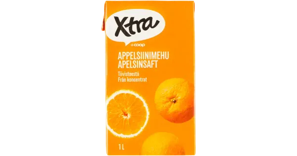 Xtra apelsinimahl 1L
