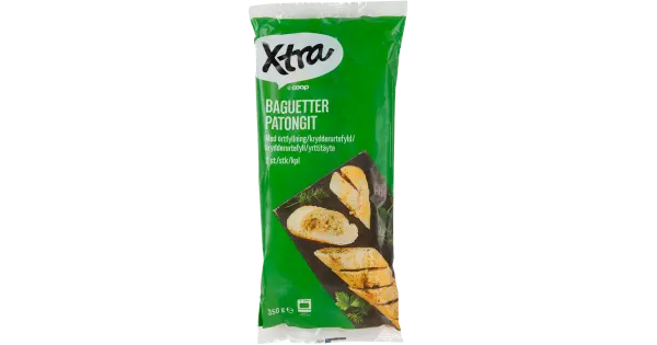 Xtra Baguette ürditäidisega 350 g