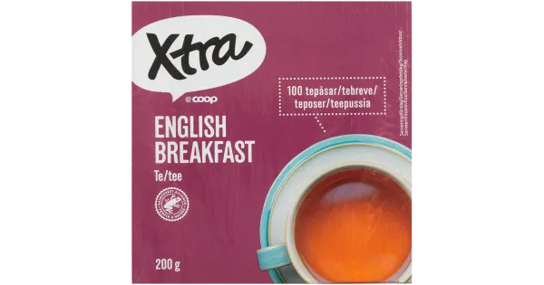 Xtra English Breakfast tee 200g RFA