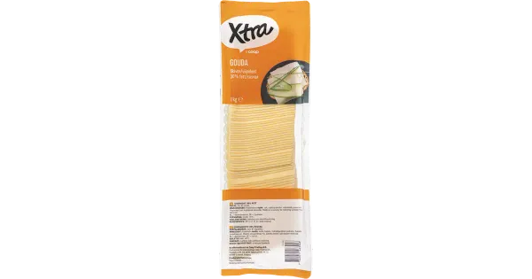 Xtra Gouda viilutatud juust 30%, 1 kg
