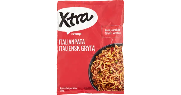 Xtra itaalia pajaroog 150 g