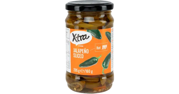 Xtra jalapeñoviilud soolvees 160g