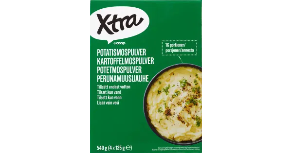 Xtra kartulipudrupulber 540 g