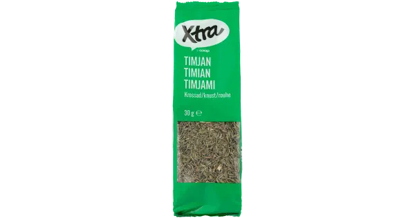 Xtra kuivatatud jahvatatud tüümian 30g