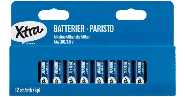 Xtra leelispatarei aa/lr6 12tk