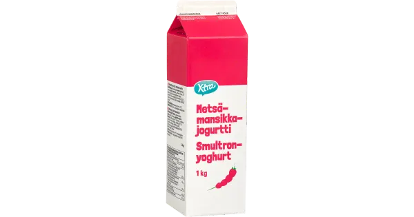 Xtra maasikajogurt, 1kg