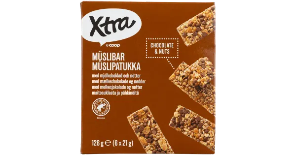 Xtra müslibatoon 126g