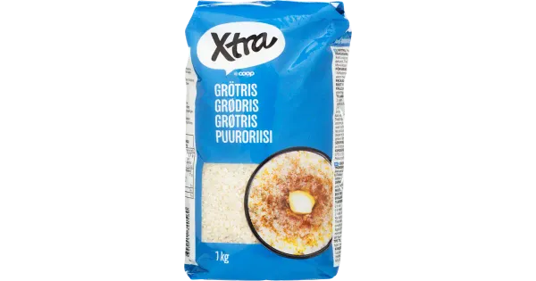 Xtra pudruriis 1 kg lihvitud