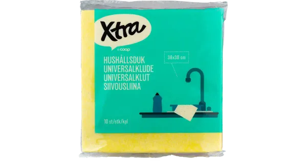 Xtra puhastuslapp 38x38cm 10tk