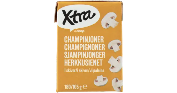 Xtra šampinjonid soolvees 180/105g
