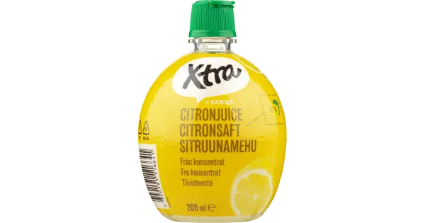 Xtra sidrunimahl 200 ml