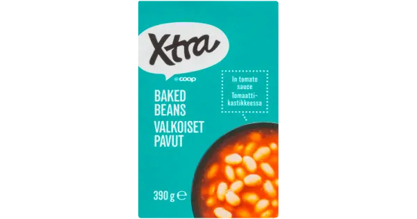Xtra valged oad tomatikastmes 390g