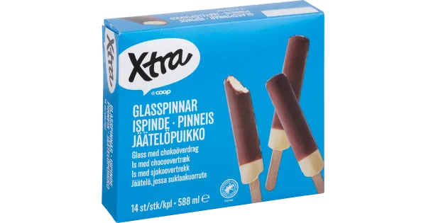 Xtra Vanilli Pulgajäätis 14 x 42 ml