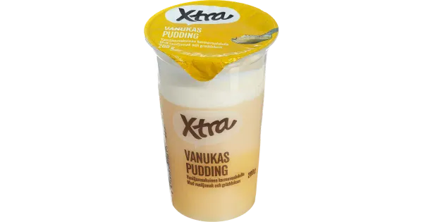 Xtra vanillipuding vahukoorega, 200 g